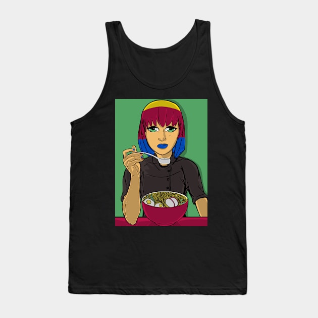 Hot Ramen Tank Top by Donforte